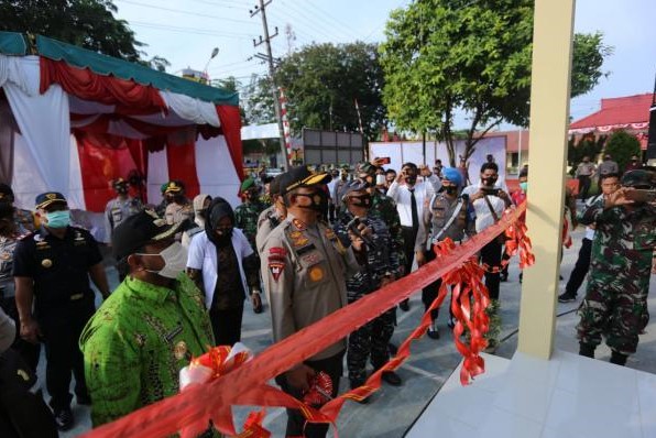  Kapoldasu Resmikan Poliklinik Polres Tanjungbalai