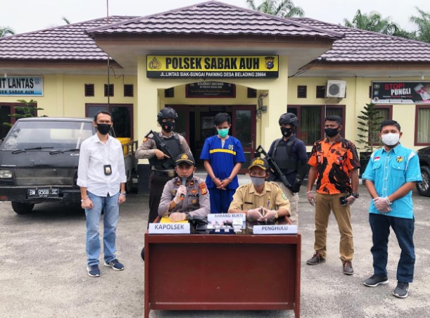  Edarkan Narkoba, Pedagang Ikan Ditangkap Polsek Sabak Auh Polres Siak