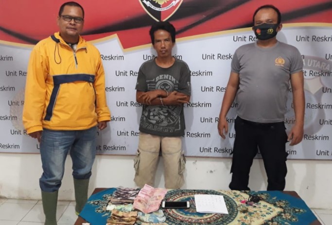  Tekab Polsek Kualuh Hilir Sikat Jurtul Sungai Apong