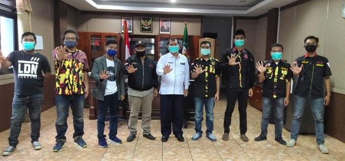 Bupati Sambut Pengurus PEMA PMS Kabupaten Karo