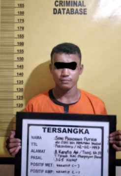  Polsek Bukit Raya Tangkap Jambret