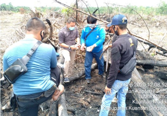  Lengkapi Berkas Perkara Karhutla, Polres Kuansing Datangkan Saksi Ahli IPB