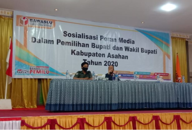  Bawaslu Asahan Sosialisasi Peran Media Dalam Pemilihan Serentak Tahun 2020