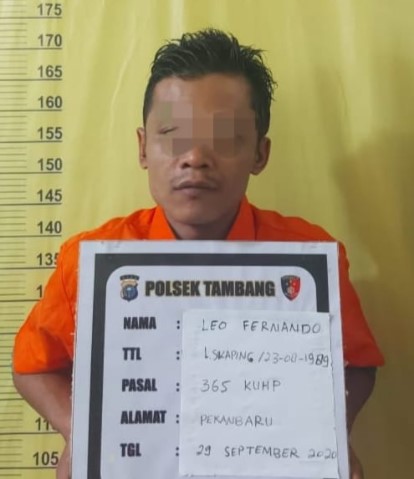  Pelaku Jambret  Diserahkan ke Polsek Tambang