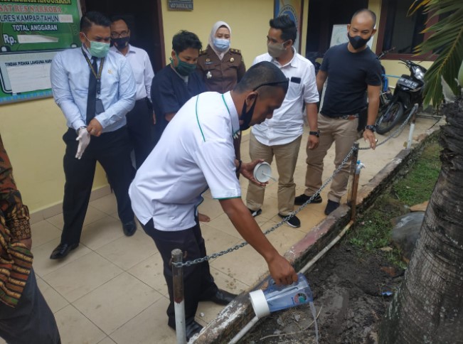  Polres Kampar Musnahkan Tangkapan Barang Bukti 2 Pekan Lalu