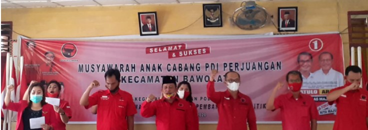  DPC PDIP Kabupaten Nias Gelar Musyawarah Anak Cabang  Kecamatan Bawolato