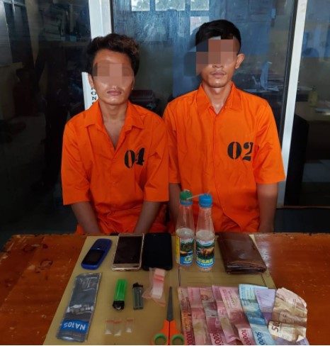  1 Dari 2 Pelaku Narkoba Yang Diciduk Polsek Tapung Ditangkap di Kandang Kuda