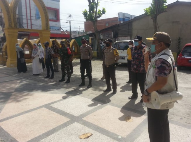  Gabungan Tim Satgas Covid-19 PSBM Kecamatan Siak Hulu Sasar Seluruh Pelosok Desa