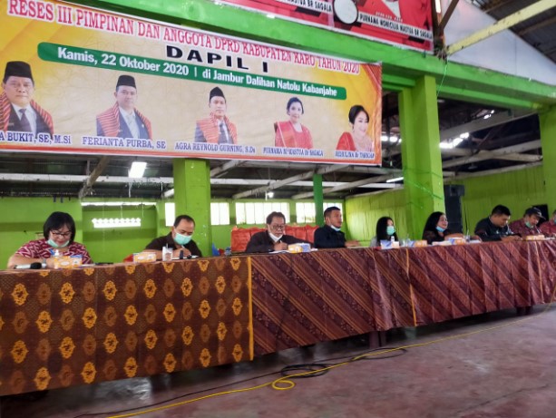  Tampung Aspirasi Warga, Pimpinan dan Anggota DPRD Karo Dapil I Gelar Reses III di Kecamatan Kabanjahe