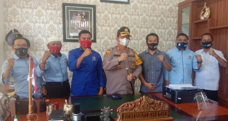  Kapolres Dukung Pelaksanaan UKW di Kabupaten Batubara