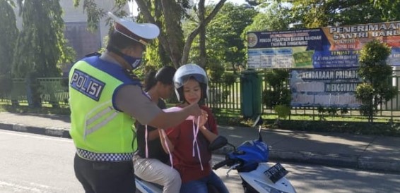  Ops Zebra LK 2020, Polres Kampar Berhasil Tekan Angka Kecelakaan Lalulintas 57 Persen