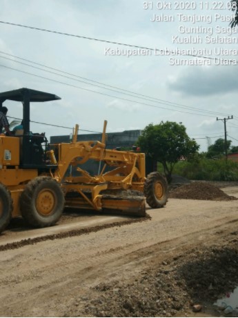  Material Pengaspalan Tanjung Pasir Dipertanyakan, PPK Akui Secara Kasat Mata Tampak Serupa