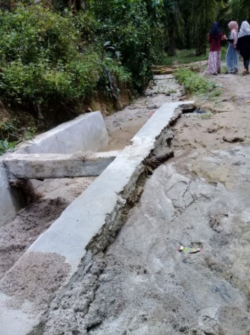  Proyek Drainase Tanpa Plank Muncul di Kebun Bah Birong Ulu