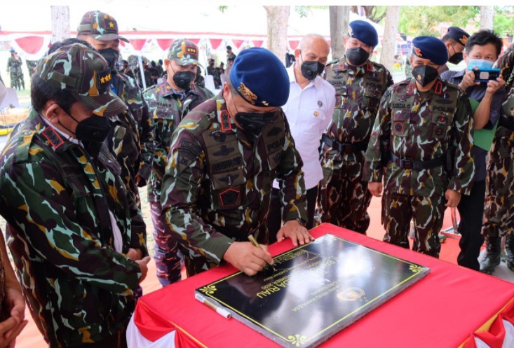   Kapolda Riau Resmikan Gedung Teratai Sat Brimob