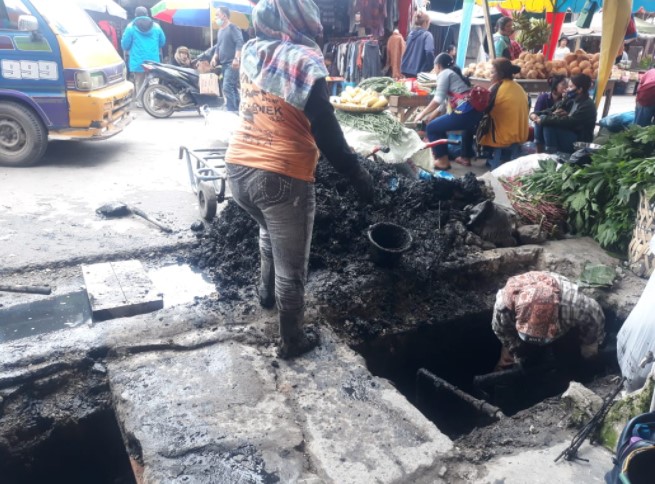  Pemkab Karo Normalisasi Drainase Antisipasi Banjir