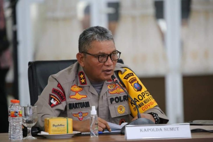  Kapolda Sumut Hadiri Rapat Kunker Komisi II DPR RI