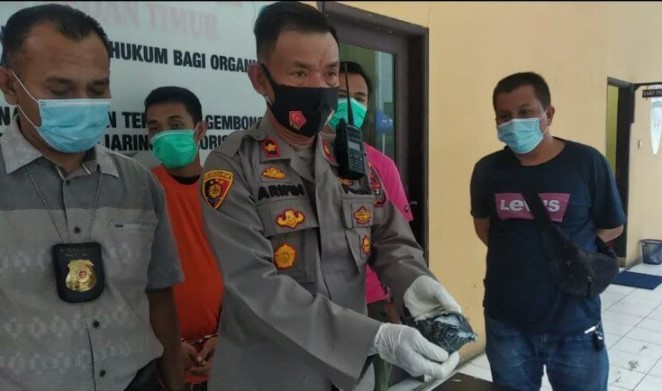 Polsek Medan Timur Ringkus Kurir Sabu Glugur Darat