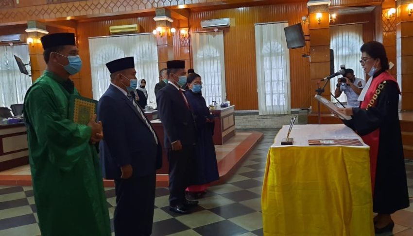 Bupati Asahan Hadiri Rapat Paripurna Penganti Antar Waktu Anggota DPRD