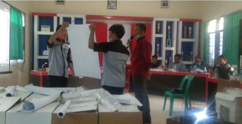 PPK Kisaran Barat Gelar Rekapitulasi Penghitungan Suara, ST-20 Unggul