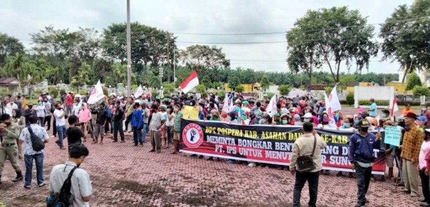  Bupati Asahan Terima Aksi Damai Warga Sei Kepayang