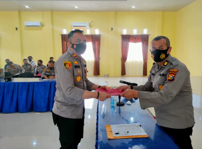  Zakat Personel Polres Kampar Melalui Baznas Didistribusikan Kepada 110 Mustahiq