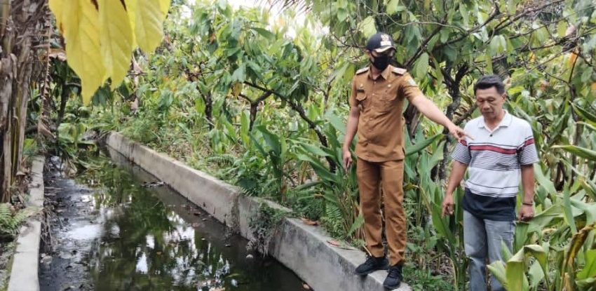  Rawan Banjir, Lurah Lestari Pantau Saluran Drainase