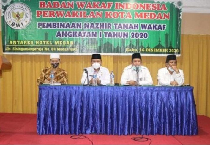 Pemko Medan Apresiasi Kegiatan Pembinaaan Nazir Tanah Wakaf