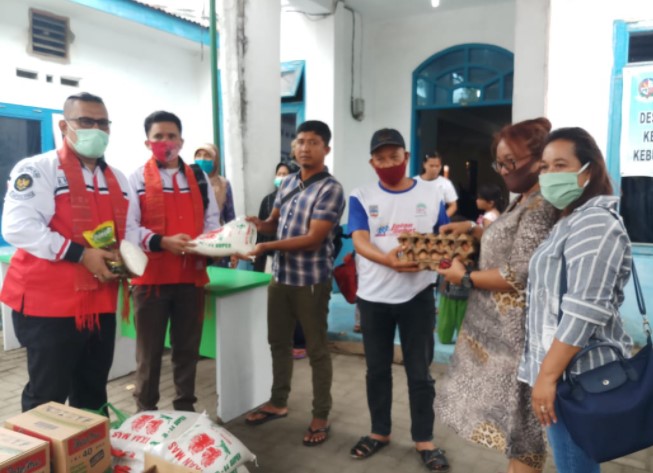  GMBB Sumut Tinjau Korban Banjir di Pengungsian Perumahan Flamboyan Raya