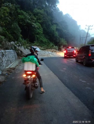  Jalinsum Medan-Berastagi Longsor, Pengendara Diminta Jaga Keselamatan