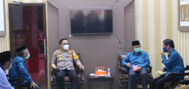  Kapolresta Deli Serdang Sambut Audensi FKUB