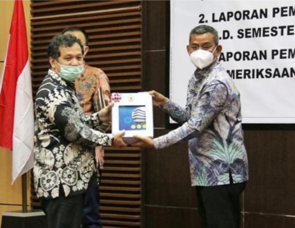  Pemko Medan Terima LHP Kepatuhan Belanja Daerah Tahun 2020