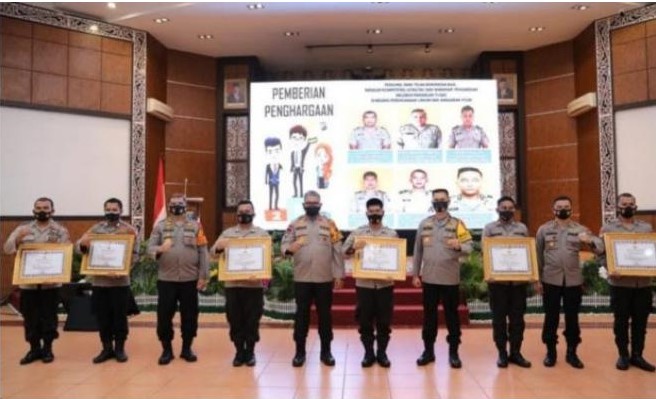  6 Polres Raih Penghargaan Tertib Administrasi Dari Kapolda Sumut