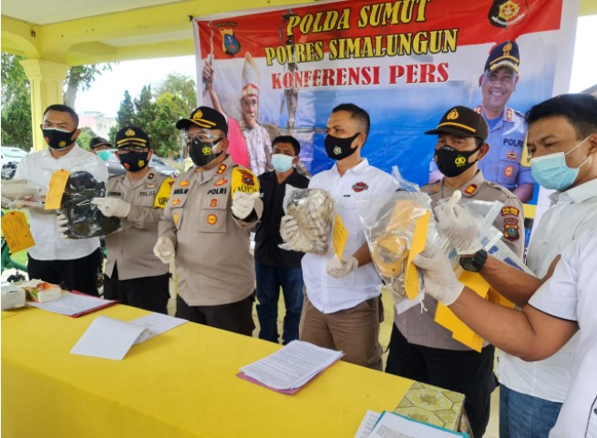  Polres Simalungun Ringkus 6 Pelaku Penganiayaan di Komplek Cendana PT Bridgestone