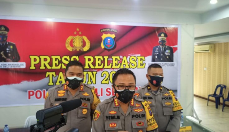  Kapolresta Deli Serdang Larang Pesta Kembang Api Sambut Malam Penggantian Tahun