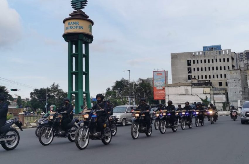 Brimob Polda Sumut Gelar Patroli Dialogis Sekaligus Himbau Bahaya Covid-19