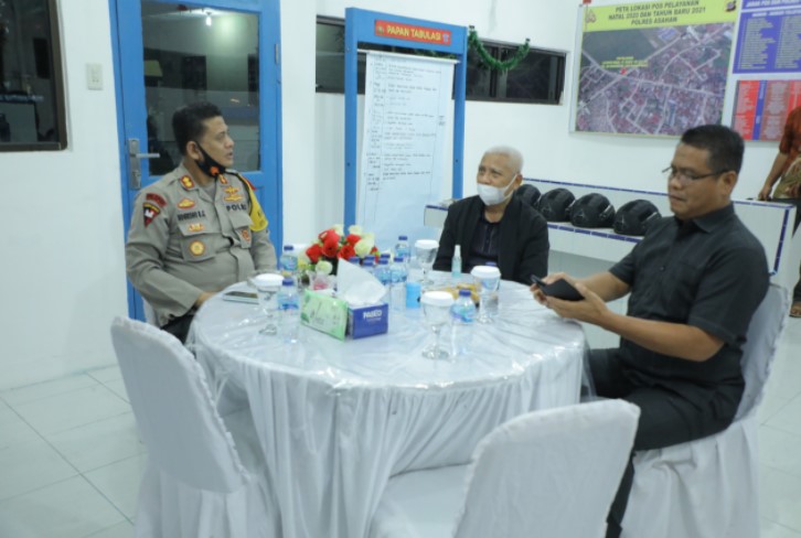  Bupati Asahan Monitoring Malam Tahun Baru 2021