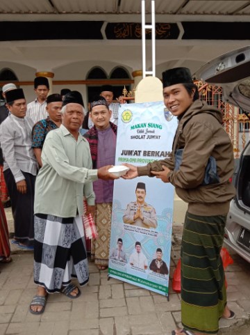  Kabaharkam Polri Bersama Prima DMI Gelar Program Jumat Barokah