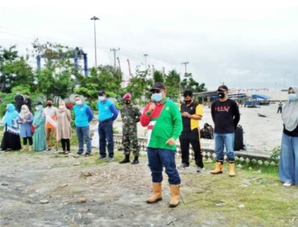  Plt Wali Kota Medan Himbau Masyarakat Jaga Kebersihan Pantai