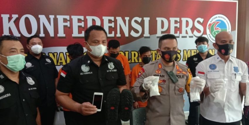  Polrestabes Medan Bongkar Penyelundupan Sabu ke Kendari