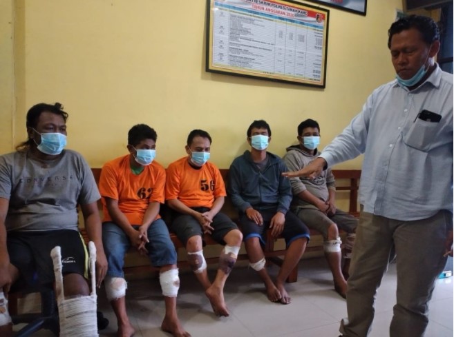  Kalah Berjudi, Bandit Antar Provinsi Ditembak di Karo 