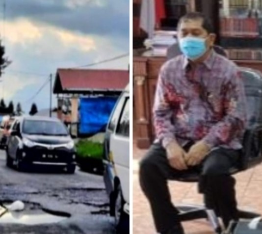  Bupati Karo Respon Keluhan Warga Perbaiki Akses Jalan Udara-Desa Semangat