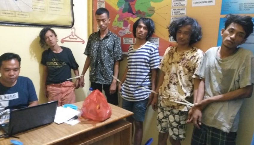 Gagal Merampok, Tiga Anak Siantar Menyerahkan Diri