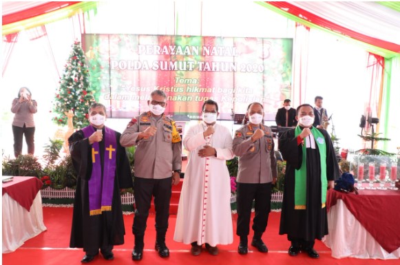 Kapolda Resmikan Rumah Konsistori Gereja Oikumene Polda Sumut