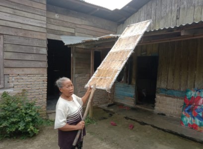 Kapolres Batubara Mendadak Kunjungi Kediaman Nek Ngatinem