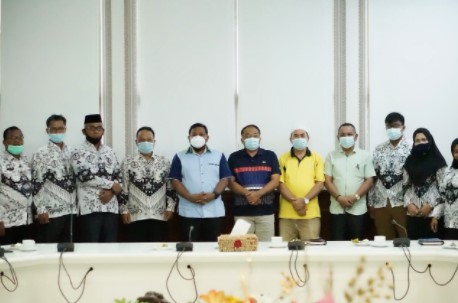  Wali Kota HM Syahrial Terima Pengurus PGRI Kota Tanjungbalai