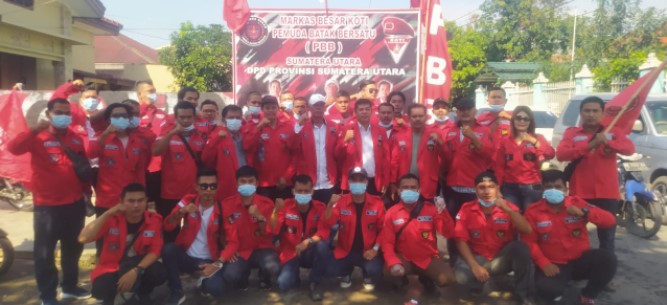  Peduli Kesehatan, KOTI PBB Sumut Bagikan Ribuan Masker