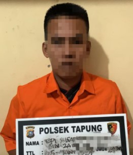  Polsek Tapung Tangkap Pelaku Pencabulan Anak di Bawah Umur