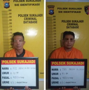  Polsek Sukajadi Amankan Dua Penadah Barang Curian