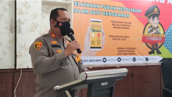 Permudah Pelayanan Masyarakat, Aplikasi Polres Batubara Presisi Resmi Dilaunching