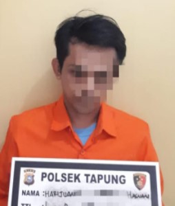  Terlibat Kasus Curanmor, Pemakai Sabu Diciduk Polsek Tapung